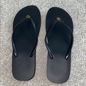 BARELY WORN Tory Burch Wedge Flip Flop